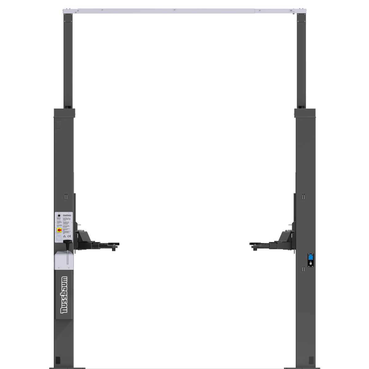 2 post lift HF 3S 3000 DT f RAL7016 grey