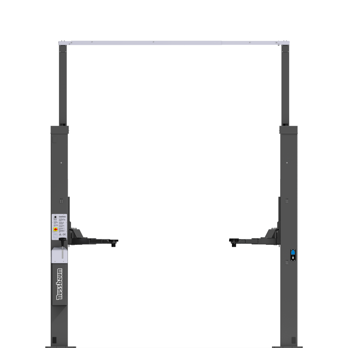 2 post lift HF 3S 3500 DT f RAL7016 grey