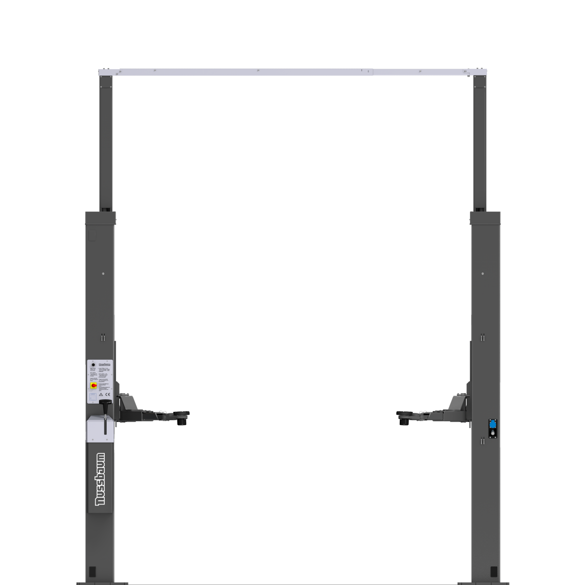 2 post lift HF 3S 3500 EV f RAL7016 grey