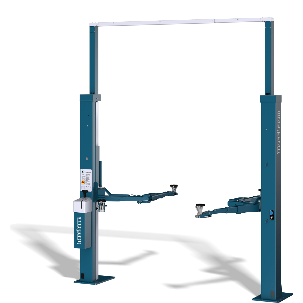 2 post lift HF 3S 3500 OTTO MM p2 RAL5001 blue