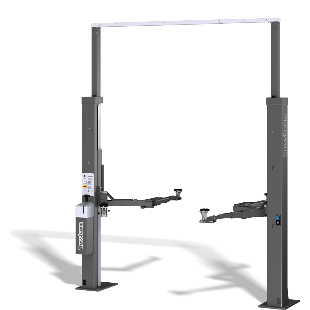 2 post lift HF 3S 3500 OTTO MM p2 RAL7016 grey
