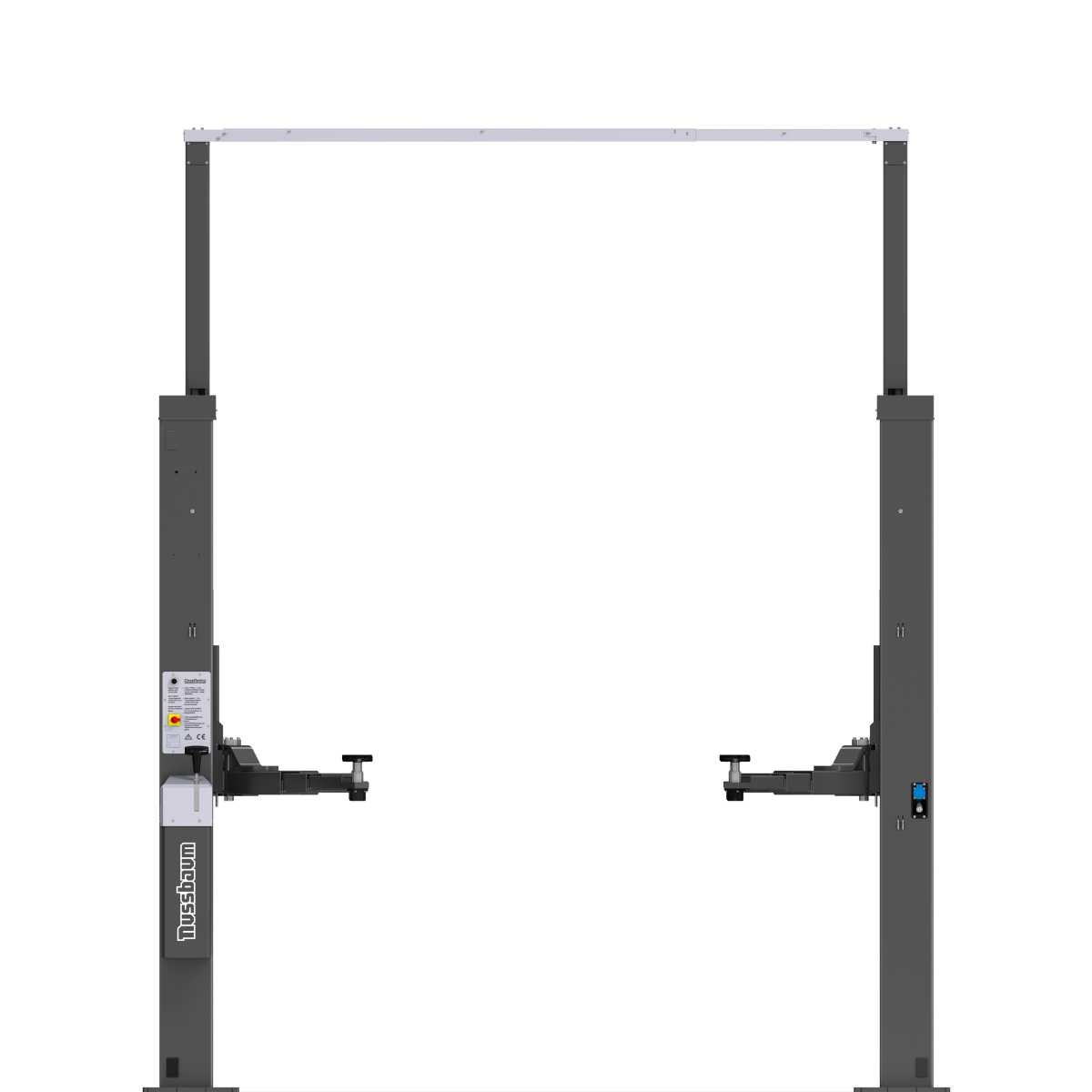 2 post lift HF 3S 4000 UNI f RAL7016 grey