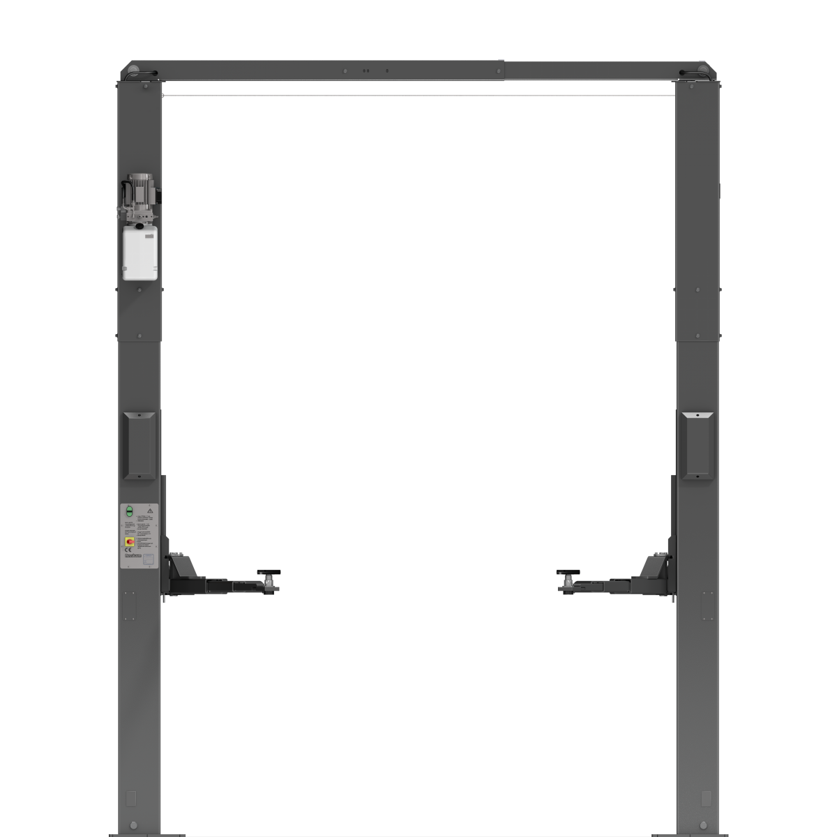 2 post lift SLH 2 35 Advanced DT f RAL7016 grey