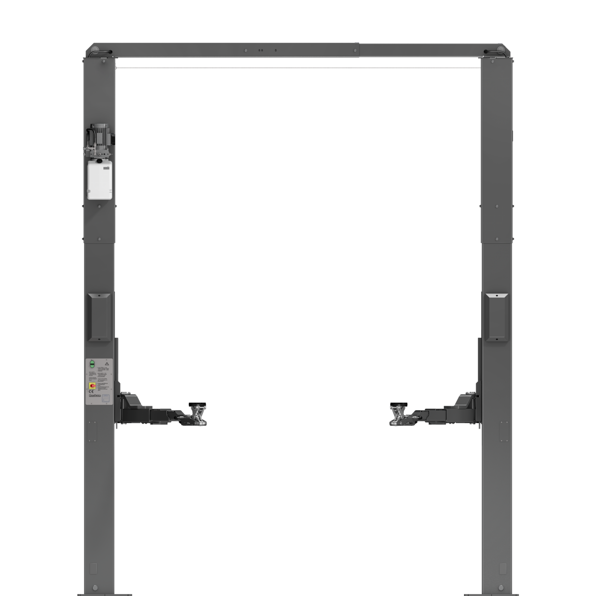 2 post lift SLH 2 35 Advanced MM f RAL7016 grey