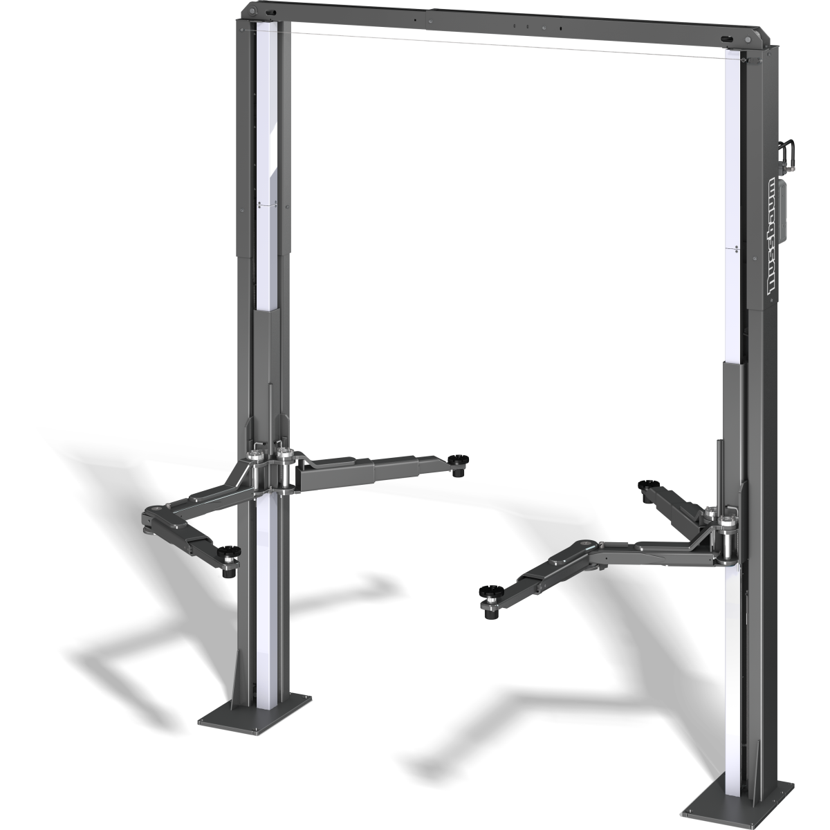 2 post lift SLH 2 35 Advanced OTTO p3 RAL7016 grey