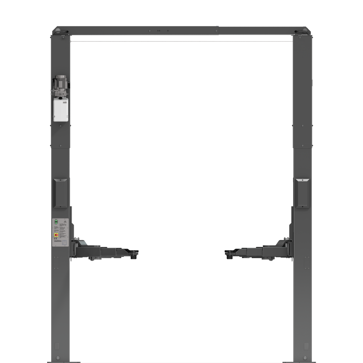 2 post lift SLH 2 35 Advanced OTTO f RAL7016 grey