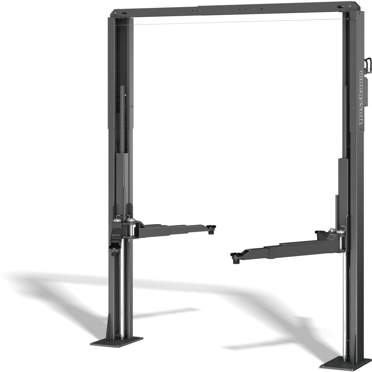 2 post lift SLH 2 46 Advanced UNI p2 RAL7016 grey