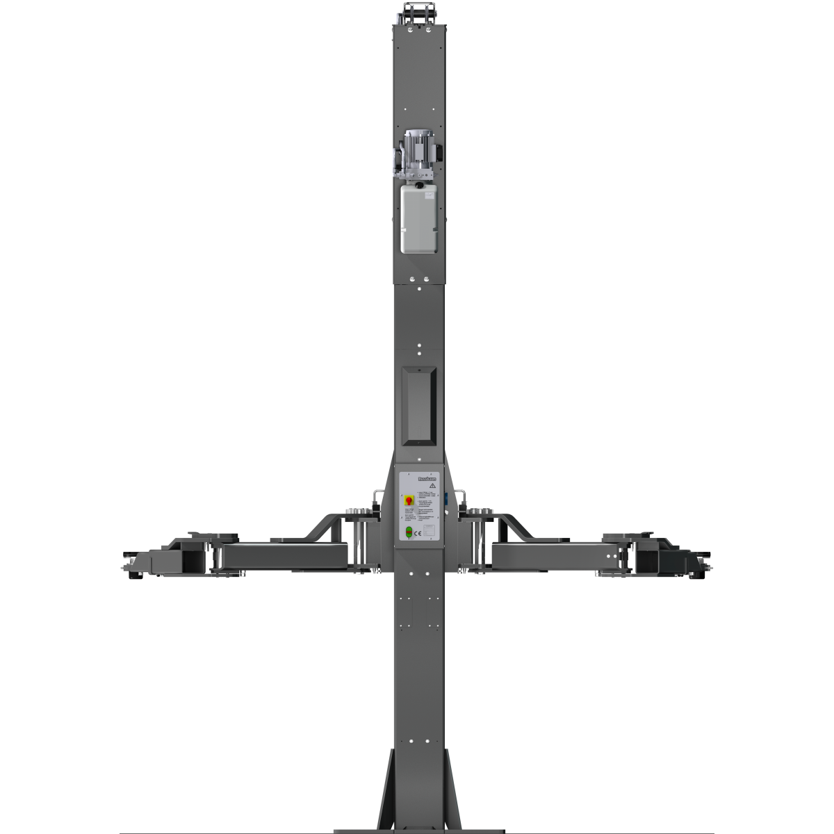 2 post lift SLH 2 55 Advanced DG s RAL7016 grey