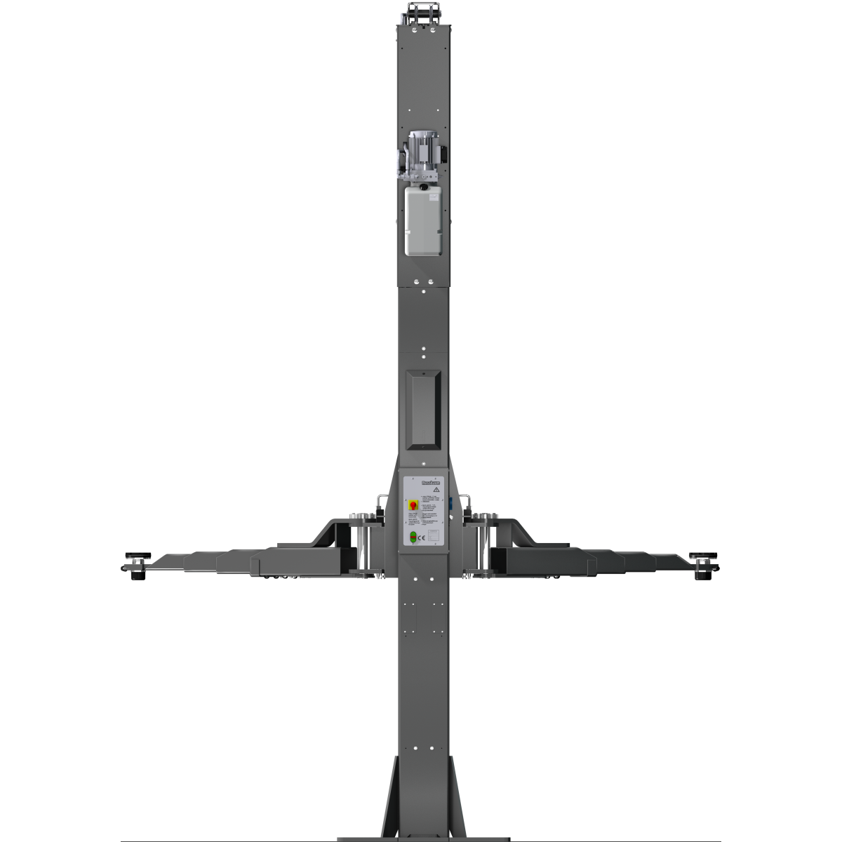 2 post lift SLH 2 55 Advanced UNI s RAL7016 grey