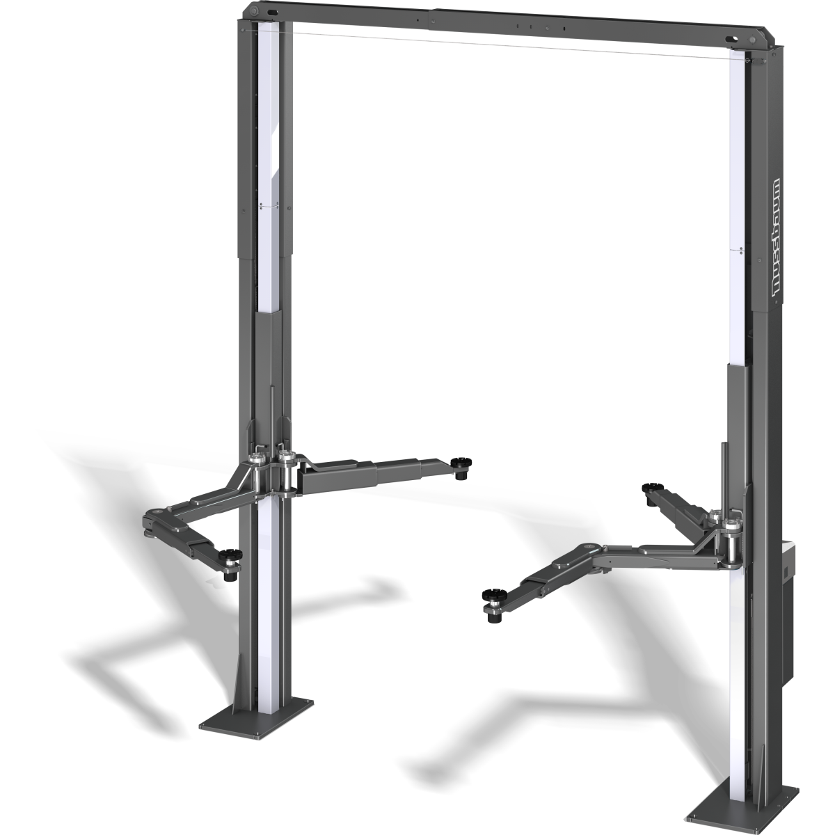 2 post lift SLH 2 35 Premium OTTO p3 RAL7016 grey