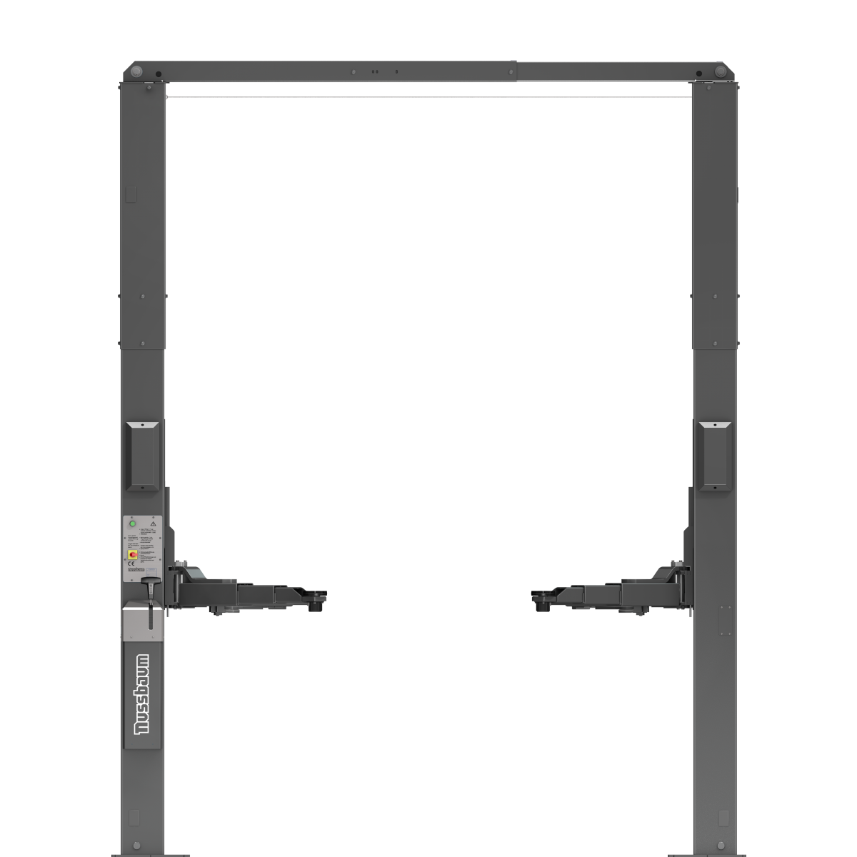2 post lift SLH 2 35 Premium OTTO f RAL7016 grey