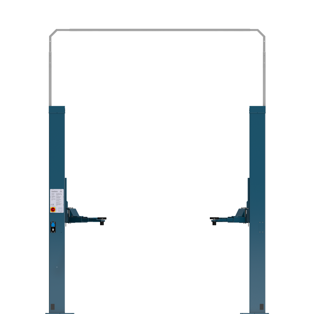 2 post lift Smart Lift 2 30 SL DT f RAL5001 blue