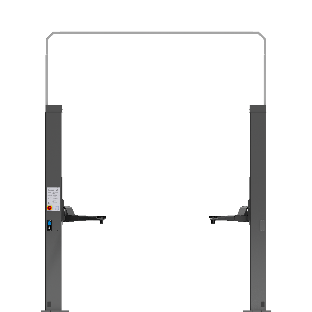 2 post lift Smart Lift 2 35 SL DT f RAL7016 grey