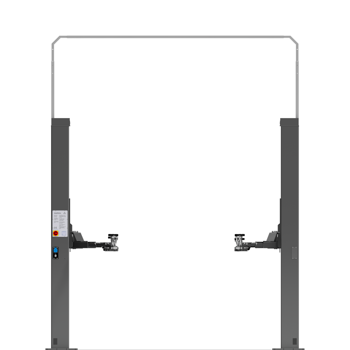 2 post lift Smart Lift 2 35 SL MM f RAL7016 grey