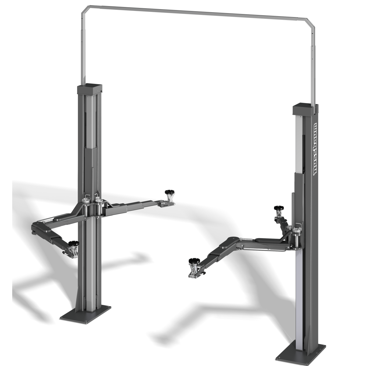 2 post lift Smart Lift 2 35 SL OTTO MM p2 RAL7016 grey