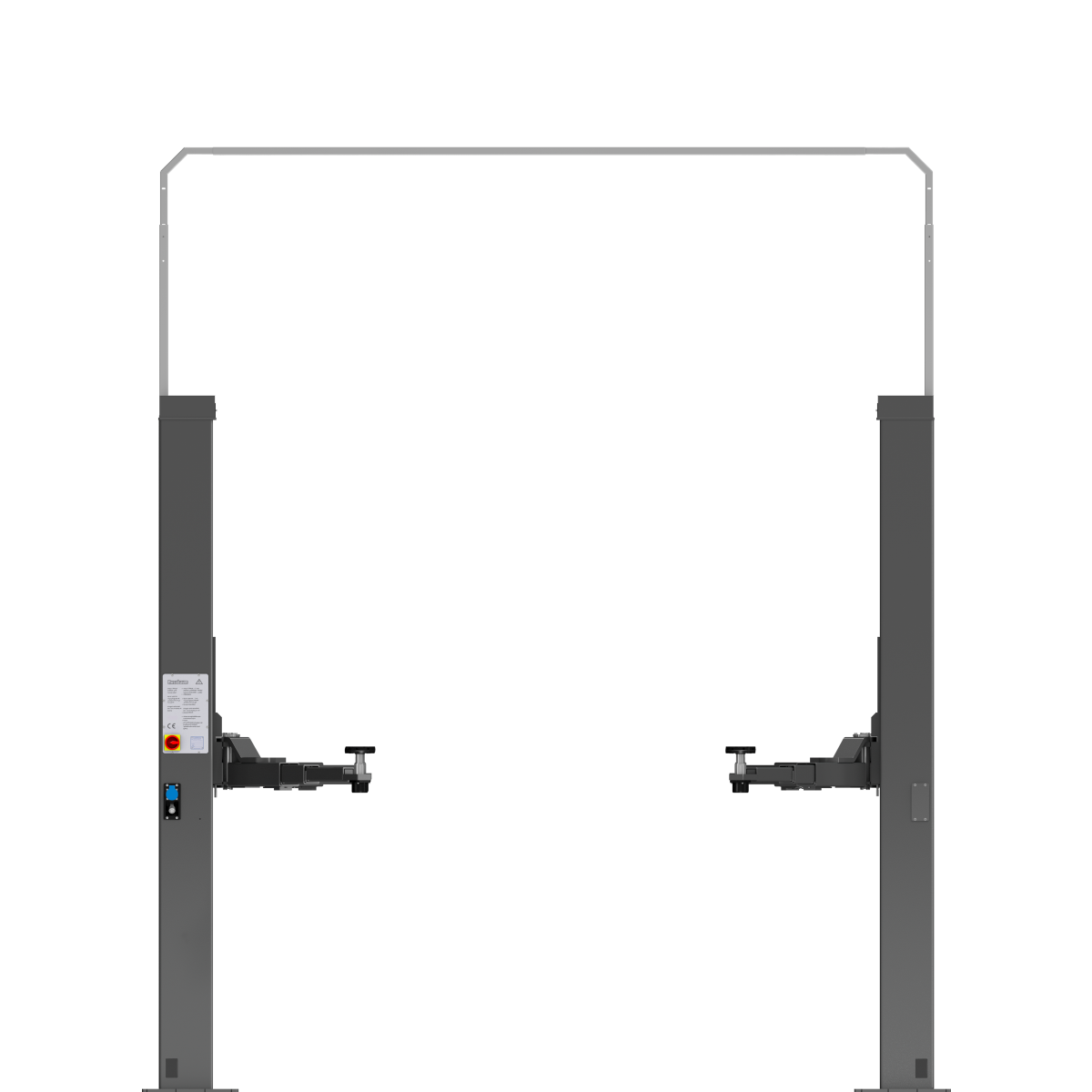 2 post lift SMART LIFT 2 40 SL UNI f RAL7016 grey